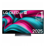 LG OLED evo AI C5, 55'', 4K UHD, OLED must - Teler