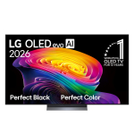 LG OLED evo AI C6, 65'', 4K UHD, OLED, tumehall - Teler