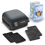 Tefal Snack Colletion, 700 W, must - Kontaktr&ouml;ster ja vahvlik&uuml;psetaja