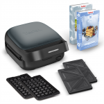 Tefal Snack Colletion, 700 W, must - Kontaktr&ouml;ster ja vahvlik&uuml;psetaja