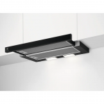 Electrolux, 410 m&sup3;/h, laius 59,8 cm, must - Integreeritav &otilde;hupuhasti