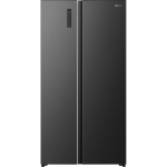 Hisense, Total No Frost, 544 L, k&otilde;rgus 179 cm, must - SBS-k&uuml;lmik