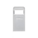 Kingston DataTraveler Micro, 128 GB, h&otilde;be - M&auml;lupulk