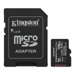 Kingston Canvas Select Plus, UHS-I, microSD, 128 GB, must - M&auml;lukaart