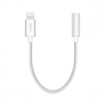 Puro Fabrik, 3,5 mm - Lightning, valge - Adapter