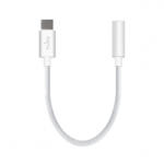Puro Fabrik, 3,5 mm - USB-C, valge - Adapter