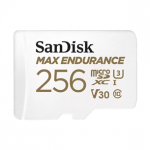 SanDisk Max Endurance, 256 GB, microSDHC, valge - M&auml;lukaart