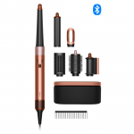 Dyson Airwrap i.d.&trade;, Bluetooth&reg;, 1300 W, Straight+Wavy, Amber silk, roosa/vask - Juuste kujundamise seade