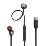 JBL Tune 310C USB-C, k&otilde;rvasisesed, must - Juhtmega k&otilde;rvaklapid