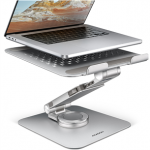 Axagon STND-LR, 10''-16", 360&deg;, alumiinium - S&uuml;learvuti alus