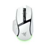 Razer Basilisk V4 HyperSpeed, valge - Juhtmevaba hiir