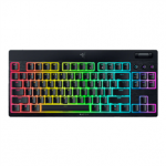 Razer BlackWidow V4 Low-Profile HyperSpeed, clicky, TKL, US, must - Juhtmevaba klaviatuur