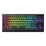 Razer BlackWidow V4, TKL, tactile, must - Juhtmevaba klaviatuur