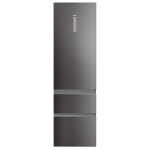 Haier 3D 60 Series 7, No Frost, 414 L, k&otilde;rgus 205 cm, tume roostevaba - K&uuml;lmik