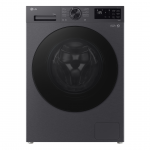 LG, 11 kg, s&uuml;gavus 57 cm, 1400 p/min, mattmust - Eestlaetav pesumasin