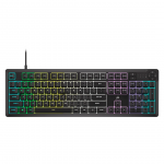 Corsair K55 Core RGB, ENG, must - Klaviatuur