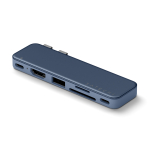 Satechi USB-C Snap Hub, MacBook Neo, tumesinine - Adapter