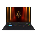MSI Raider A18, 18'', UHD+, Mini-LED, 120 Hz, Ryzen 9, 64 GB, 2 TB, RTX 5090, ENG, must - S&uuml;learvuti