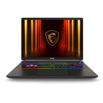 MSI Vector 16 HX AI A2XW, 16'', QHD+, 240 Hz, Ultra 9, 32 GB, 1 TB, RTX 5070 Ti, ENG, hall - S&uuml;learvuti