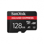 SanDisk microSD Express, 128 GB, must - M&auml;lukaart