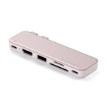 Satechi USB-C Snap Hub, MacBook Neo, roosa - Adapter