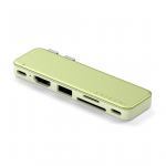 Satechi USB-C Snap Hub, MacBook Neo, kollane - Adapter