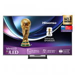Hisense U7Q PRO, 65'', 4K UHD, ULED, Mini LED, must - Teler