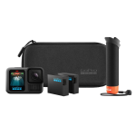 GoPro Hero13 Black Accessories bundle (ilma SD kaardita), must - Seikluskaamera