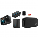 GoPro Hero13 Black Extended Power Bundle, must - Seikluskaamera
