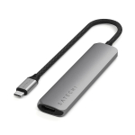Satechi 6-in-1 USB-C Slim Multiport Adapter, hall - USB hub