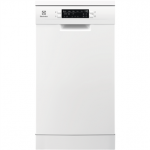 Electrolux 600 Slim, 10 n&otilde;udekomplekti, laius 44,6 cm, valge - Eraldiseisev N&otilde;udepesumasin