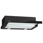 Hisense, laius 60 cm, 450 m&sup3;/h, must - Integreeritav &otilde;hupuhasti