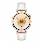 Huawei Watch GT6, 41 mm, nahkrihm, kuldne / valge - Nutikell