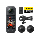 Insta360 X5 Motorcycle Bundle, 8K, 360&ordm;, must - Seikluskaamera
