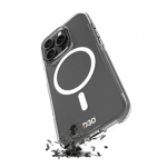 Puro Cover Impact Clear D3O&reg; Bio for iPhone 16Pro Max, l&auml;bipaistev - &Uuml;mbris