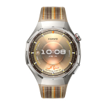 Huawei Watch GT6 Pro, 46 mm, titaan, punutud rihm, roostevaba / pruun - Nutikell
