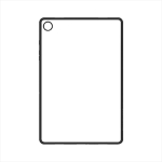 Samsung Hybrid Edge Case, Galaxy Tab A9+, l&auml;bipaistev - &Uuml;mbris