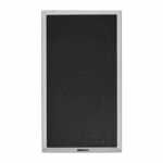 Beko, laius 28,8 cm, terasraamiga, must - Integreeritav keraamiline pliidiplaat