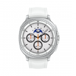 Samsung Watch8 Classic, 46 mm, LTE, valge - Nutikell