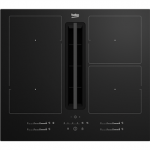 Beko, laius 60 cm, must - Integreeritav induktsioonpliit &otilde;hupuhastiga