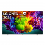LG QNED93 evo AI, 115'', 4K UHD, QNED Mini LED, must - Teler