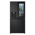 LG, NoFrost, Instaview, 508 L, k&otilde;rgus 179 cm, must - SBS-K&uuml;lmk