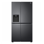 LG, vee- ja j&auml;&auml;automaat, 635 L, k&otilde;rgus 179 cm, must - SBS-k&uuml;lmik