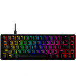 HyperX Alloy Origins 65, HyperX Red, Linear, SWE, must - Mehaaniline klaviatuur