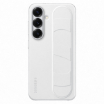 Samsung Standing Grip Case, Galaxy S25, valge - &Uuml;mbris