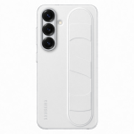 Samsung Standing Grip Case, Galaxy S25, valge - &Uuml;mbris