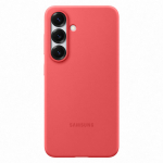 Samsung Silicone Case, Galaxy S25, punane - &Uuml;mbris