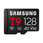Samsung microSD Card T9, 128 GB, UHS-I, must - M&auml;lukaart