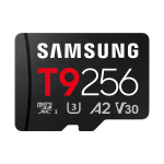 Samsung microSD Card T9, 256 GB, UHS-I, must - M&auml;lukaart
