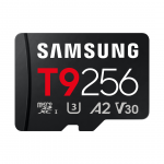 Samsung microSD Card T9, 256 GB, UHS-I, must - M&auml;lukaart